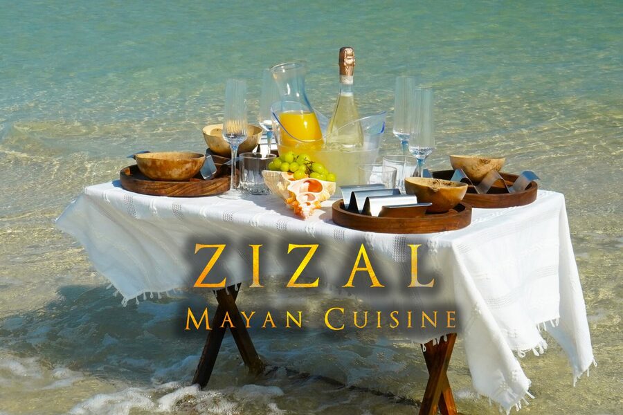Picnic en lancha privada premium en el mar de Sisal